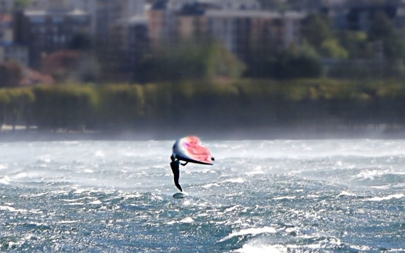 Wing Foil Survival in Lake Como - Samma Productions