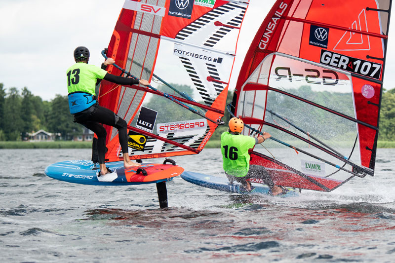 ProAm Windsurf Cup Wittensee 2024: Fabian Wolf gewinnt das One Hour Race