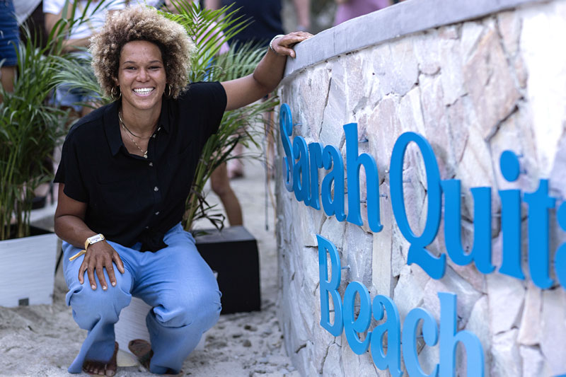 „Sarah Quita Beach“ auf Aruba eingeweiht