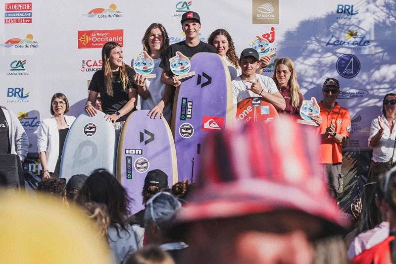 Viermal Podium für Duotone beim ersten Stopp der GWA World Tour