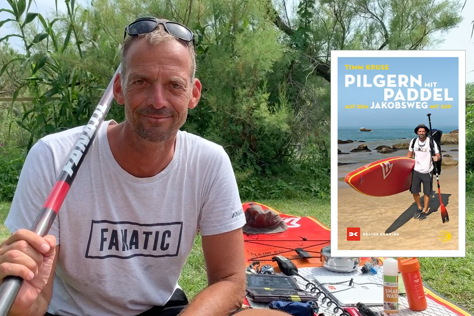 Pilgrim with Paddle: Auf dem SUP den Jakobsweg entland