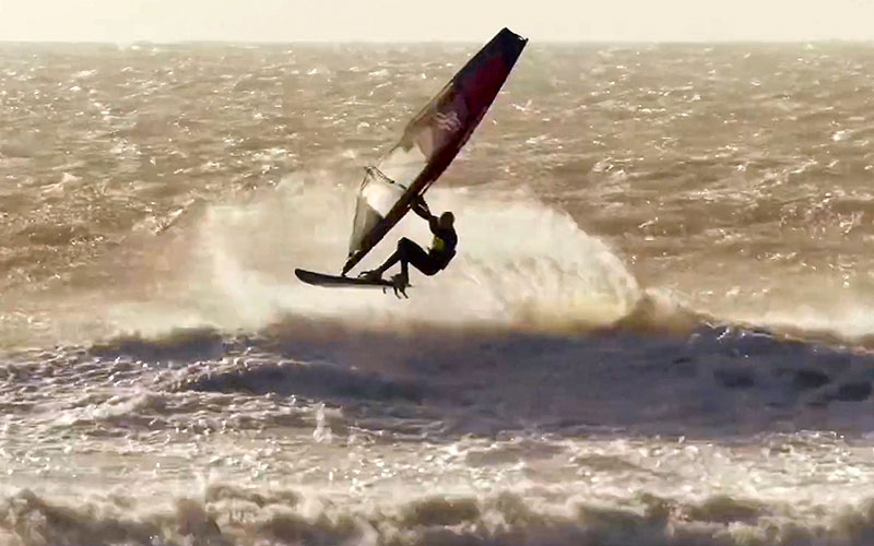 Windsurfing in Morocco Moulay Bouzerktoun 2024 - Nick Spangenberg