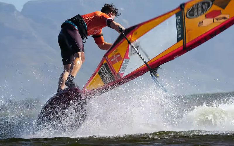 Freestyle Windsurfing Cape Town Rietvlei 2024 - Sebastian Gux