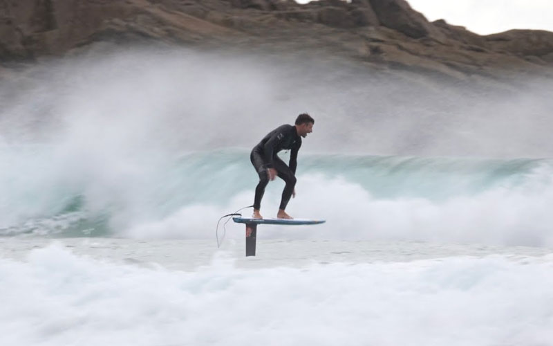 Surf Foil Session en Bretagne! - Benoit Carpentier
