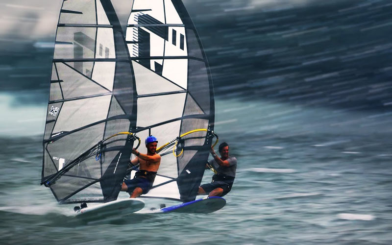 We Windsurfed the Edge of a Typhoon in Vietnam! - Mario Kümpel