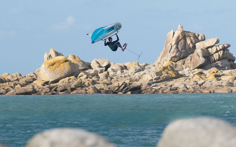 Wing Foil Session en Bretagne - Benoit Carpentier